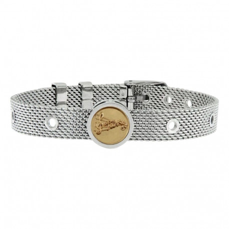 Unisex Bracelet Musician Talent Jewels TJA-4-11-01-1-235 Silver