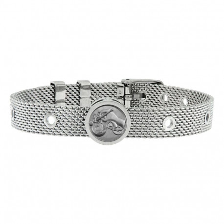 Unisex Bracelet Stylist Talent Jewels TJA-3-16-03-1-235 Silver