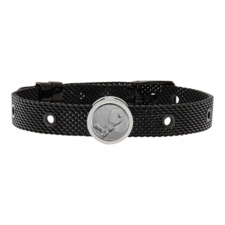 Unisex Bracelet Tennis Player Talent Jewels TJA-1-18-03-2-235 Black