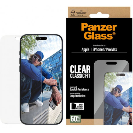 PanzerGlass protector glass Classic Fit Apple Phone 17 Pro
