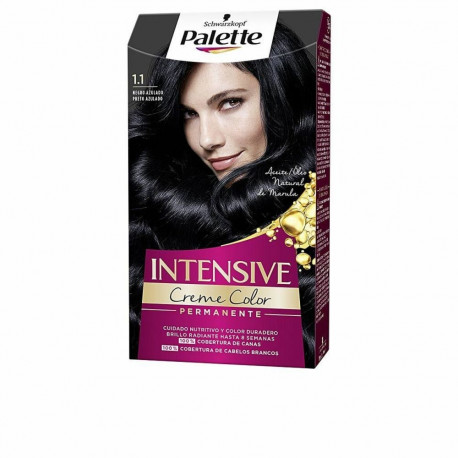Püsivärv Schwarzkopf PALETTE INTENSIVE Nº 1.1-Negro Azulado (1 Ühikut)
