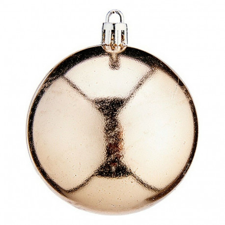 Kuuseehted Krist+ 00476-6 Champagne Plastmass Ø 7 cm 12 Ühikut