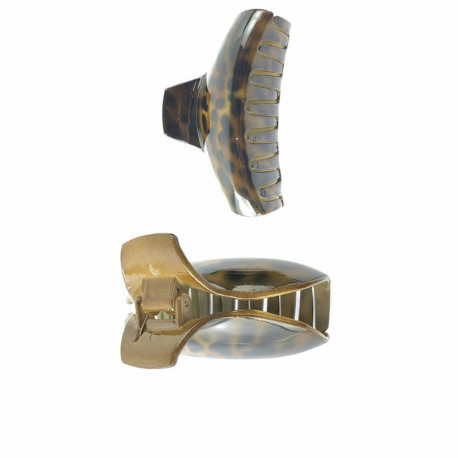 Juukseklambrid Inca Pinza Curvada Leopard