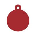 Identification plate Imarc Circle Red