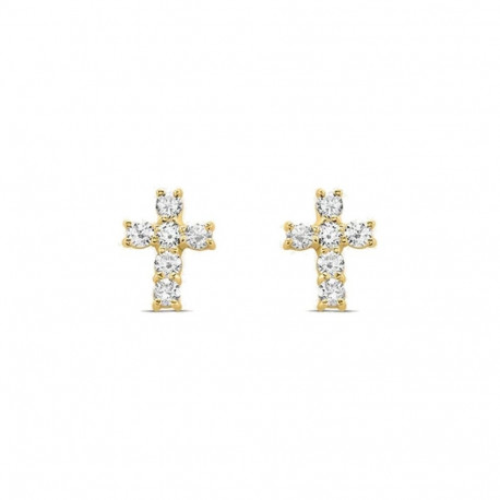 Ladies' Earrings Stroili 1435998 Golden