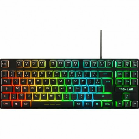 Mänguriklaviatuur The G-Lab Caesium Prantsuse AZERTY