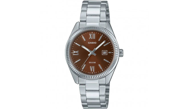 Naiste Kell Casio LADY DATE - BROWN (Ø 30 mm)