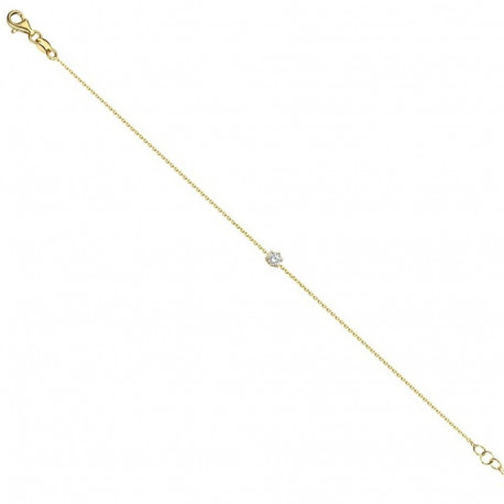 Ladies' Bracelet New Bling 9NB-0611 Golden