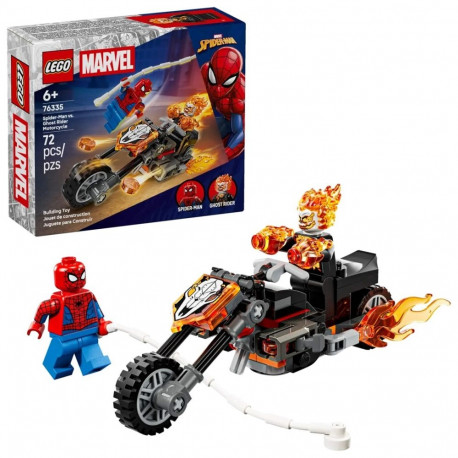 LEGO MARVEL 76335 Spider-Man vs. Ghost Rider mootorratas