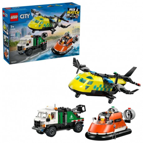 LEGO CITY 60505 lennuk, hooldusveok ja hõljuk Rem