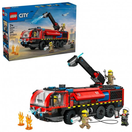 LEGO CITY tuletõrjeauto 60499 lennujaama