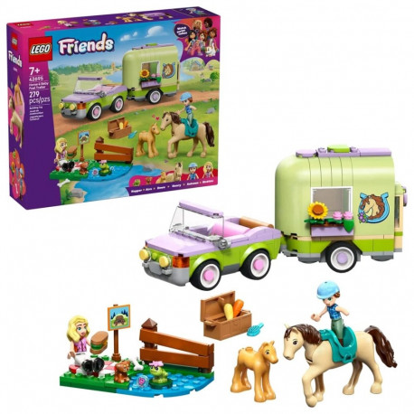 LEGO FRIENDS 42695 hobuse ja varsa haagis