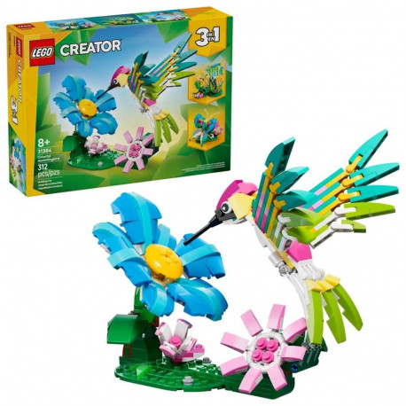 LEGO CREATOR 3 IN 1 31384 Metsloomad: värviline koolibri