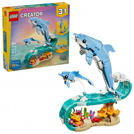 LEGO CREATOR 3 IN 1 31385 mere loomad: kaunid delfiinid