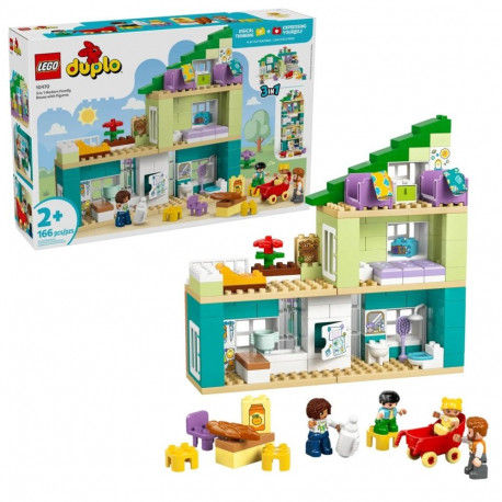 LEGO DUPLO 10470 3-in-1 moodne pere maja figuuridega