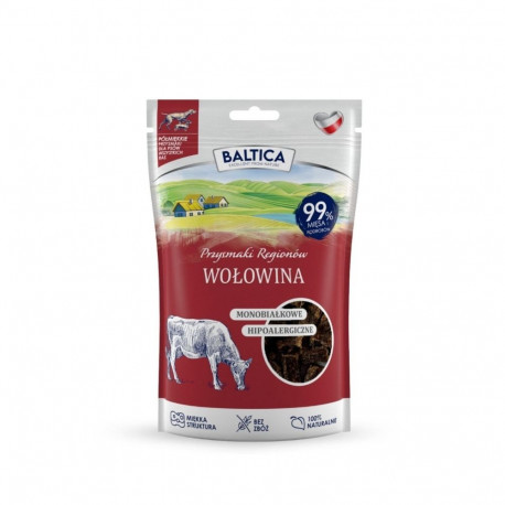 BALTICA Przysmaki regionów Monoprotein Beef - dog treat - 80g