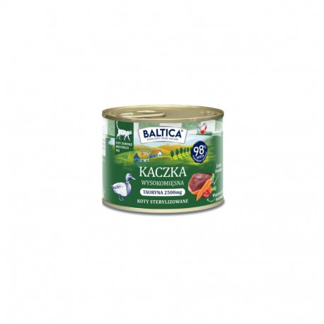 BALTICA Smaki regionów Duck - wet cat food - 185g