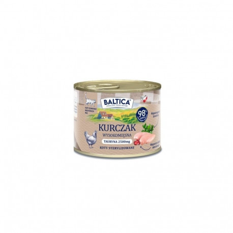 BALTICA Smaki regionów Chicken - wet cat food - 185g