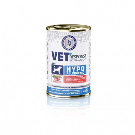 VET RESPONSE hüpoallergeenne küülik märg koeratoit 400g