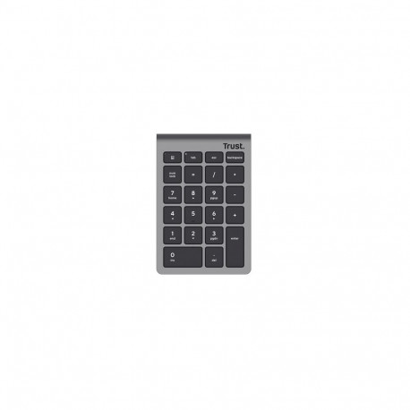Trust Xalas numeric keypad Laptop/PC RF Wireless Silver