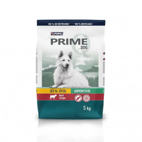 PUPIL Prime veiserohke köögiviljadega kuiv koeratoit 5kg