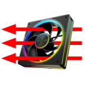 MODECOM VOLCANO LOOP 120 ARGB Reverse Fan Black
