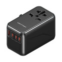 Adapter Vention 100W laadijaga 1xUSB-A 3xUSB-C