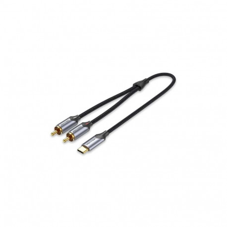 Vention USB-C–2RCA isane audiokaabel, 1 m