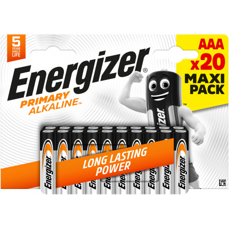 Energizer patarei Primary Alkaline AAA CHP20