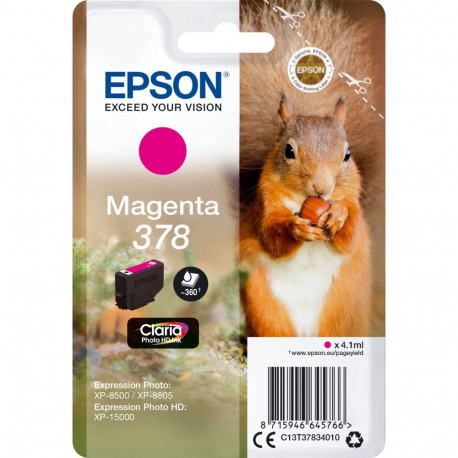 "Epson Tinte 378 C13T37834010 Magenta bis zu 360 Seiten"