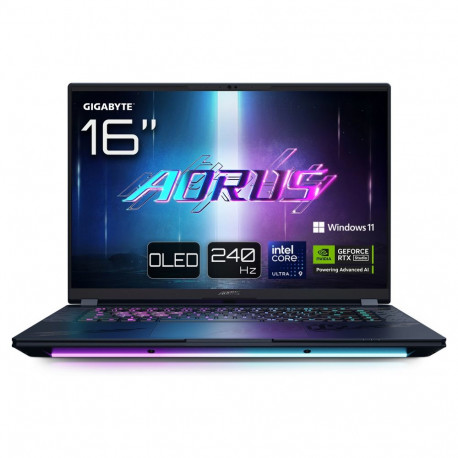 "GIGABYTE AORUS MASTER 16 CU9 275HX/32GB/2TBSSD, NVIDIA GeForce RTX 5080, Windows 11"