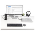 "D StarTech HDMI DVI USB 3 DOCKING STATION"