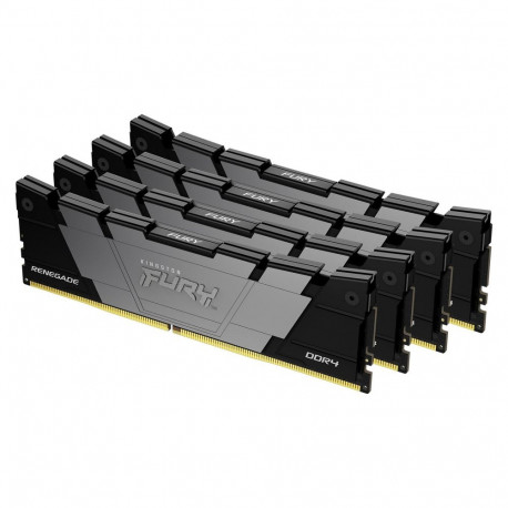 KINGSTON mälukomplekt FURY Renegade 64GB 3600MT/s DDR4 CL16 DIMM Kit of 4 1Gx8, must