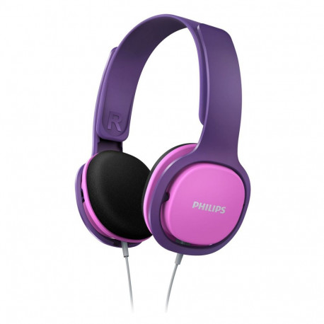 "Philips SHK-2000PK/00 pink On Ear Kinderkopfhörer schnurgebunden 3,5mm Klinke"