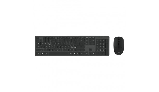 "CONCEPTRONIC Wireless Keyboard+Mouse,Layout italienisch sw"