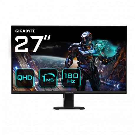 "68,6cm/27"" (2560x1440) Gigabyte GS27QA 16:9 QHD SS IPS 1ms 180Hz 2xHDMI DP Black"