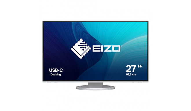 EIZO 68.5cm (27") EV2781-WT 16:9 HDMI+DP+USB-C IPS valge