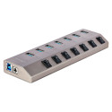"StarTech 7-PT USB HUB W/ON/OFF SWITCHES"