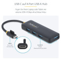 "StarTech 4-PORT USB-C HUB 5GBPS PORTABLE"
