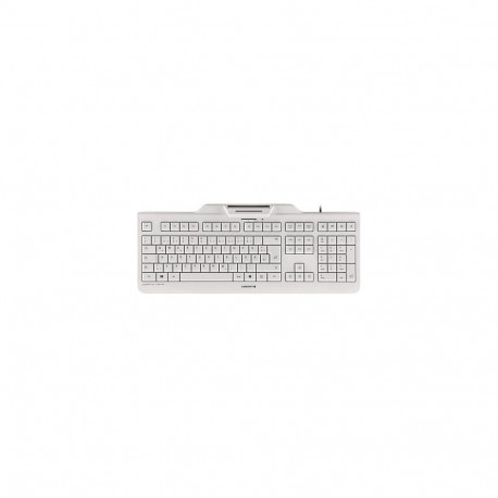 "CHERRY KC 1000 SC Corded GB-Layout weiß/grau Smartcard"
