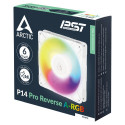 "ARCTIC P14 Pro Reverse PWM Lüfter A-RGB White"
