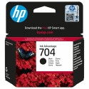 "HP 704 BLACK ORIGINAL INK"