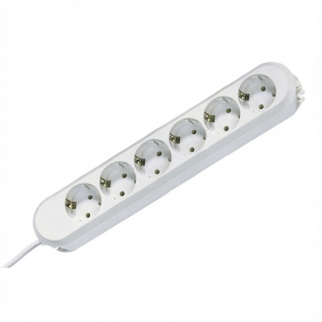 "BACHMANN SMART Steckdosenleiste 6x Schutzkontakt weiss 5m"