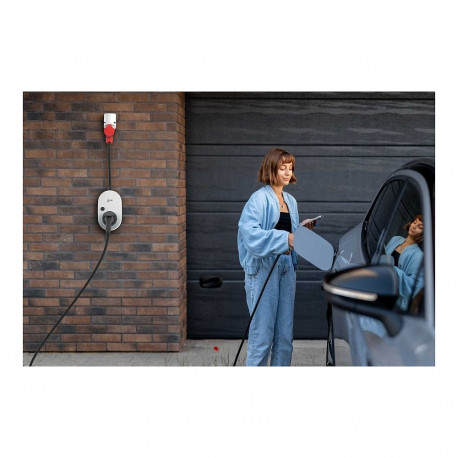 go-e Charger Gemini flex 2.0, 22 kW (32A 3-faasiline) (valge/must, mobiilne laadimisjaam, 4G/LTE)