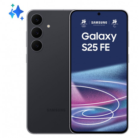 Samsung nutitelefon Galaxy S25 FE 5G topelt-SIM 8RAM 128GB EU, must