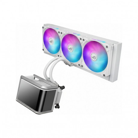 K Thermaltake MINECUBE 360 Ultra AIO ARGB valge ventilaator