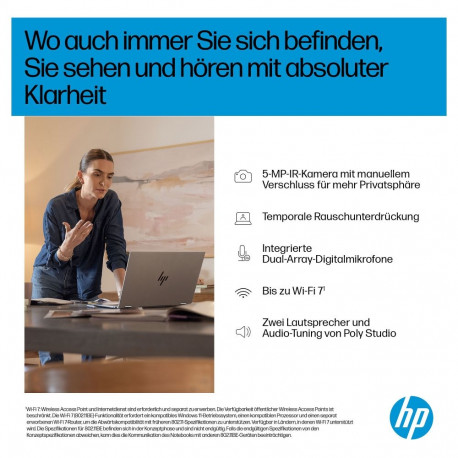 "HP OmniBook X Flip 16-as0078ng Intel® Core™ Ultra 7 258V Next Gen AI Notebook 40,6 cm (16"""")"