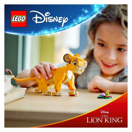 "LEGO Disney Classic Simba. das Löwenjunge des Königs 43243"