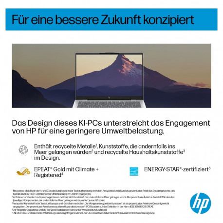 "HP OmniBook 7 AI 14"" 2k Core Ultra 7 255U 16GB/512GB SSD Win11 Home - 14-fr0475ng Copilot+PC"