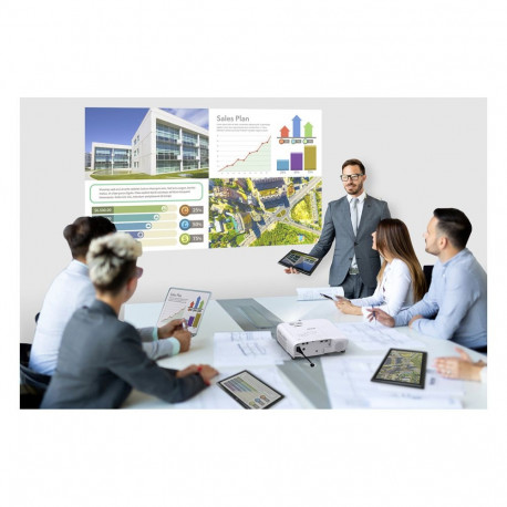 (1280x800) Epson EB W55 3LCD projektor 4000 Lumen WXGA valge